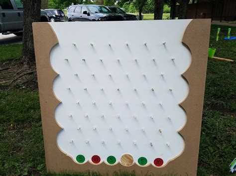 Plinko Board Template