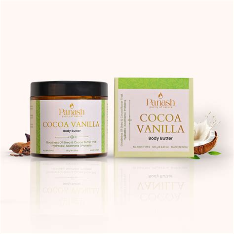 Buy Cocoa Vanilla Butter Cream – Moisturizing for Soft Skin – Panash ...