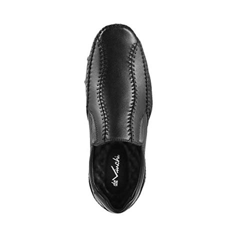 Buy Metro Men Black Leather Loafers-5 UK/Inida(39 EU) (14-9751-11-39 ...