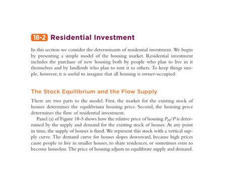 Residential Investment - MACRO ECONOMICS - Studocu