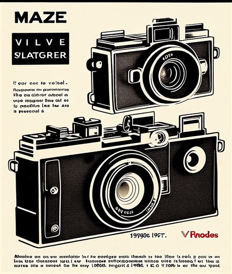 Magazine ad for a vintage camera in the 1980s • VIARAMI
