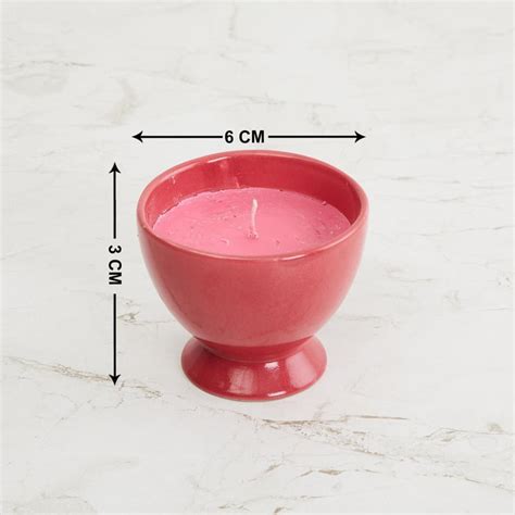 Buy Colour Connect Cranberry Scented Ice Cream Jar Candle from Home ...