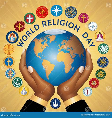 World Religion Day stock illustration. Illustration of play - 338778133