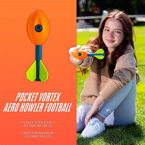 NERF Vortex Mini Aero Howler Foam Football | Academy
