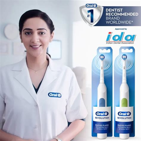 Buy Oral-B Revolution Battery Powered Toothbrush, 1 Count | 19 Minutes ...