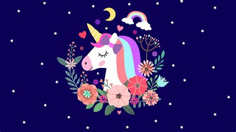 [100+] Rainbow Unicorn Wallpapers | Wallpapers.com