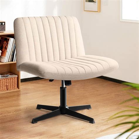 Waleaf Armless Office Desk Chair No Wheels,Fabric India | Ubuy