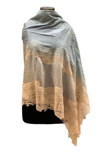 Merino Wool Lace - Merino Wool Lace Stole and Shawls Manufacturer from ...