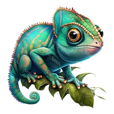 Free Clipart Cameleon