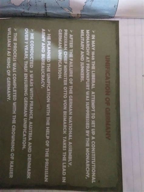 Short note on unification to Italic and germany - Brainly.in