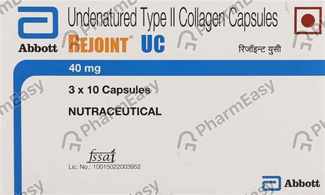 Buy Rejoint Uc 40 MG Capsule (10) Online at Flat 15% OFF | PharmEasy