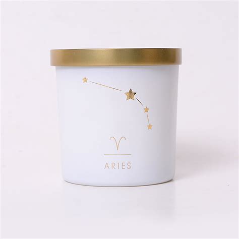 Buy Aries Zodiac Scented Jar Candle - Set of 2 Online | The Maeva Store