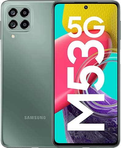 Samsung Galaxy M53 5G Dual Sim (8GB+128GB) Green, VoLTE C - CeX (IN ...