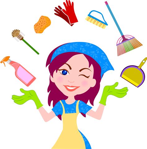 Housekeeping Clipart General Clip Art Maid Png Free Transparent | My ...