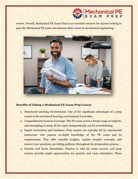 PPT - A Comprehensive Guide to Mechanical FE Exam Prep Course ...