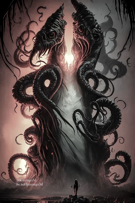Cthulhu & Nyarlathotep AI Concepts on Behance