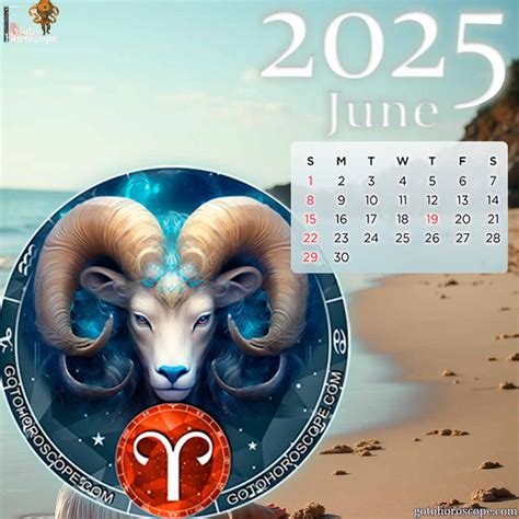 June 2025 Aries Horoscope, free Monthly Horoscope for June 2025 and ...