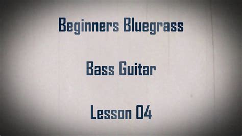 Bluegrass Bass Tutorials 的图像结果