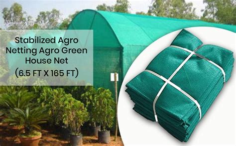 HARP® Stabilized Sun Protection Green Shade Net 50% Shade 2 X 50 Mtr (6 ...