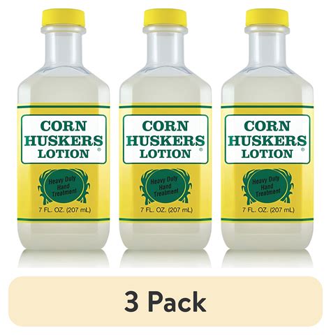 (3 pack) Corn Huskers Lotion Heavy Duty Hand Treatment Oil-Free, 7 Oz ...