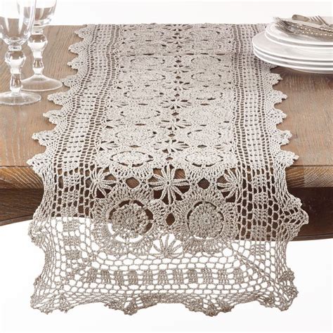 Image result for Crochet Cotton Table Runner Patterns