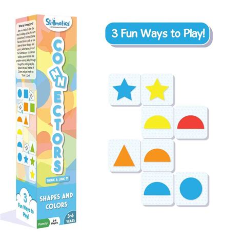 Buy Skillmatics Connectors Educational Game: Shapes and Colors | Fun ...