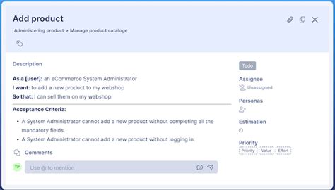 Image result for User Story Example for Back End API