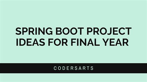 Image result for Java Spring Boot Project Ideas