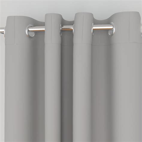 Buy Saddle Solid Semi-Blackout Door Curtain-Set Of 2 Pcs. from Home ...