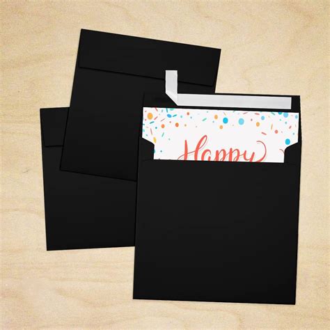LUXPaper Square Invitation Envelopes | Peel & Press India | Ubuy
