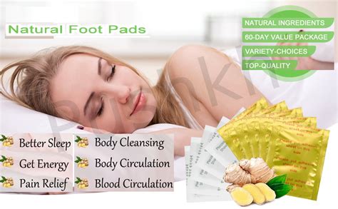Buy Pushkh Detox Foot Patches, Pain Free Foot Pads for Stress Relief ...