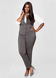 Image result for Ashley Stewart Pants Suits