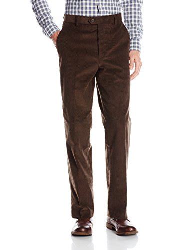 Buy Geoffrey Beene Men's Classic Fit Luxury Touch Corduroy Pant, Brown ...