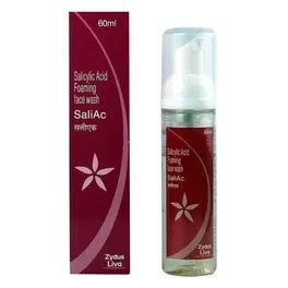 Buy Saliac Face Wash 60 ml | 19 Minutes Delivery | Apollo Pharmacy