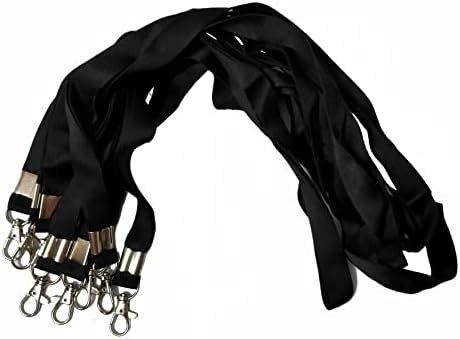 Kidultz Premium Bulk Neck Lanyards with Transparent Hard I'd Card ...
