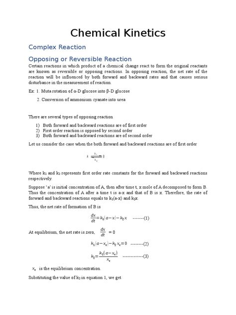 Image result for Reaction rate constant Chemical Kinetics Tutorials