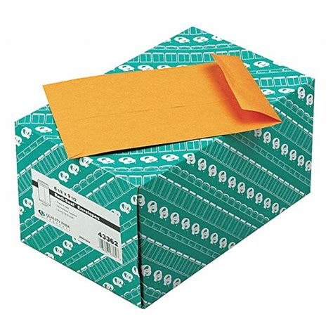 QUALITY PARK, #1-3/4 Envelope Size, Kraft, Catalog Envelopes - 23K947 ...