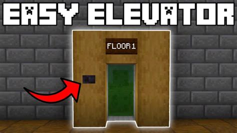 Image result for MC Elevator Tutorial