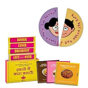 Buy Indigifts Round Fridge Magnet for Home Décor Recipes Cards ...