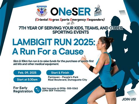 LAMBIGIT RUN 2025: A Run For a Cause!, Pantawan Rizal Boulevard ...