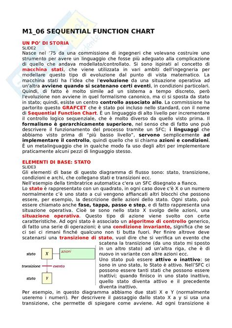 Automazione dei processi industriali - Sequential Function Chart