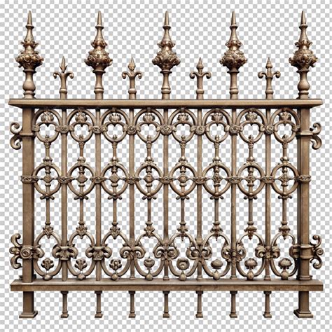 Old ornamental fence | Premium AI-generated PSD
