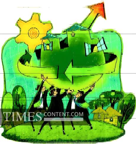 Green Gyan Cartoons Cartoon This image depicts corporat...
