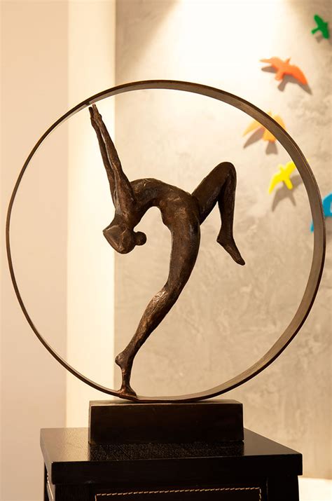 Buy Abstract rhythm of life bronze statue at GART