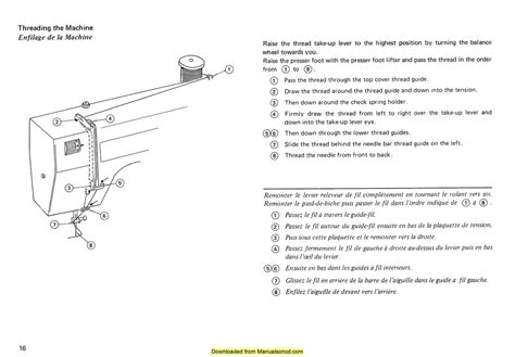 Image result for Threading Janome Sewing Machine