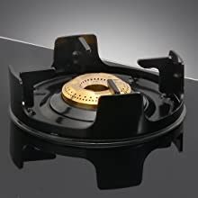 Surya Flame Black Beauty 3 Burner Toughened Glass Top Gas Stove Manual ...