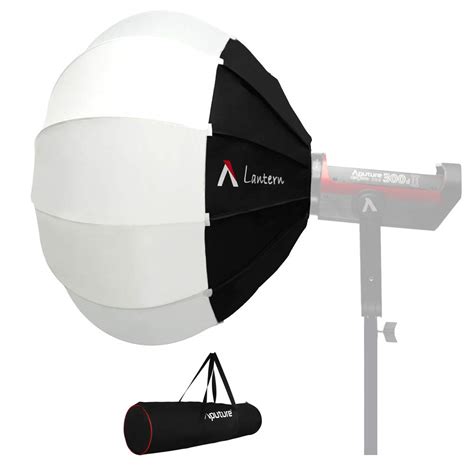 Aputure Lantern Softbox, 26-Inch Quick-Setup Folding Soft Light ...