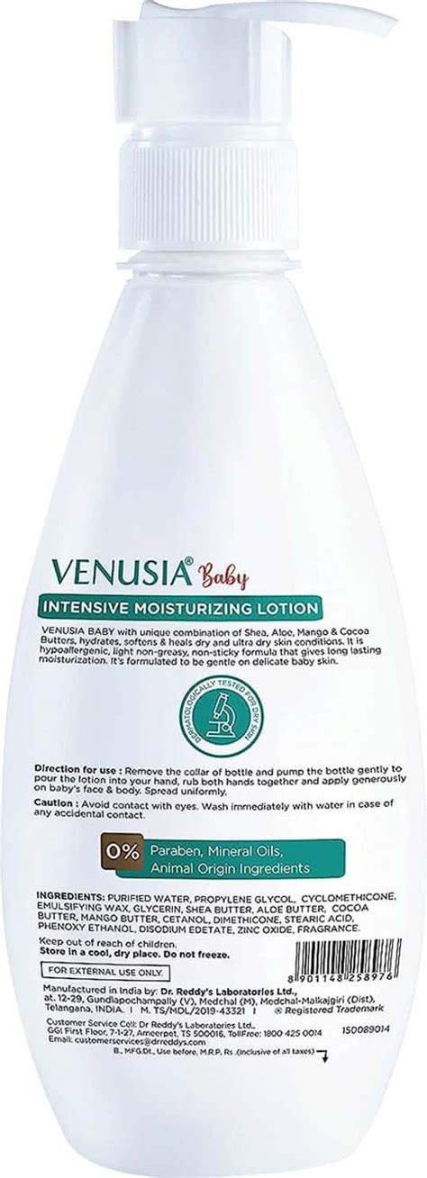 Buy VENUSIA BABY INTENSIVE MOISTURIZING LOTION 300GM Online & Get Upto ...