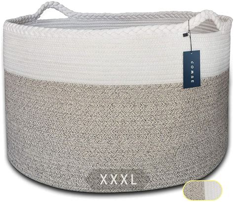 Large White Basket For Blankets at Lloyd Sutton blog