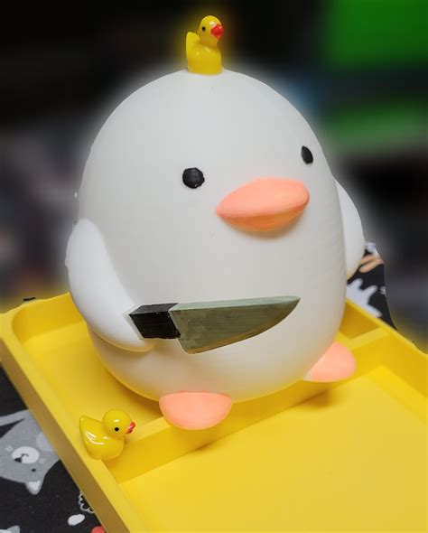🦆 Cute Killer Duck・3D Print with the Creality K1C 3D printer・Cults